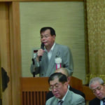 髙野伸生・地方議員懇談会会長の報告