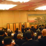 吉井・兵庫運営委員長の乾杯の発声